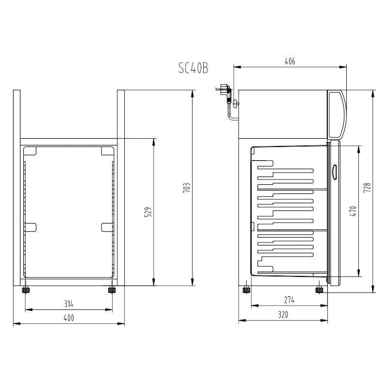 fridge SC40